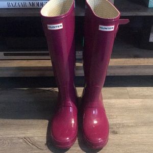 Hunter Original Gloss Tall Rain Boots